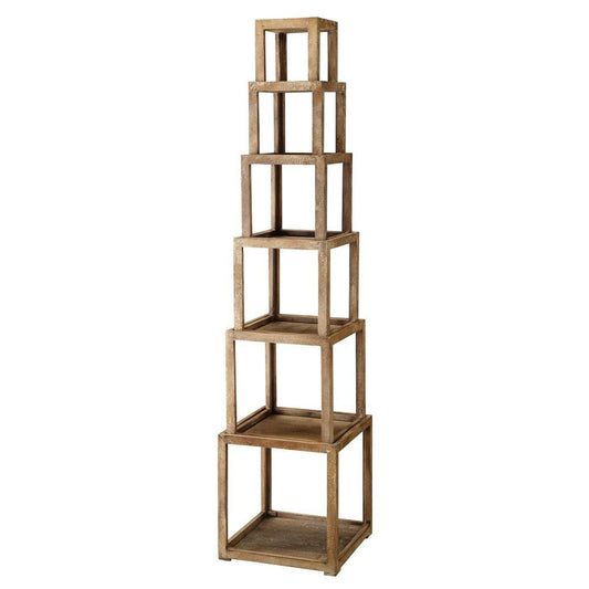 Crestview Collection Cheyenne Stackable Etagere | Shelves & Shelving Units | Modishstore