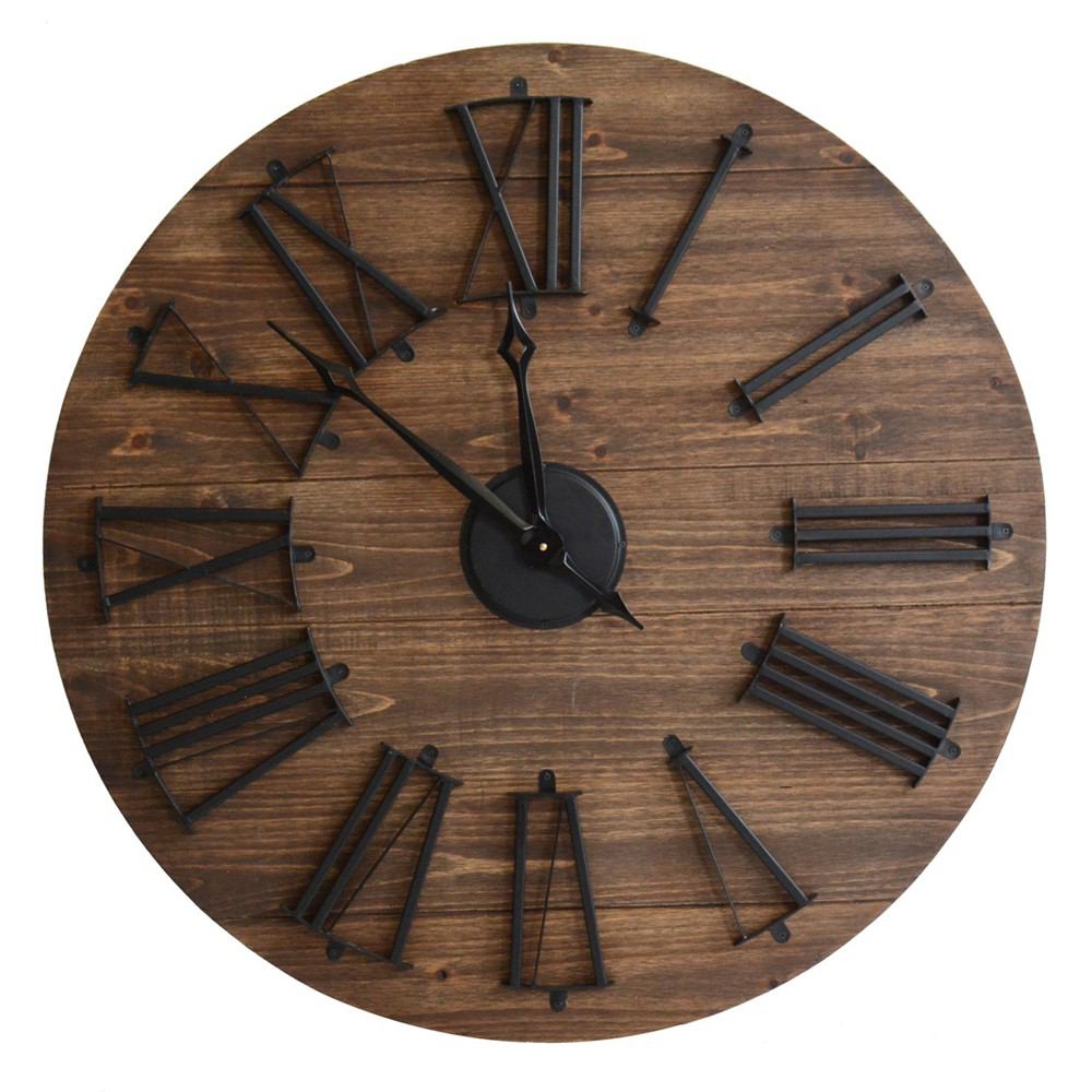 Crestview Collection Trans Clock 3 - Decorative Wall Clock | Clocks | Modishstore