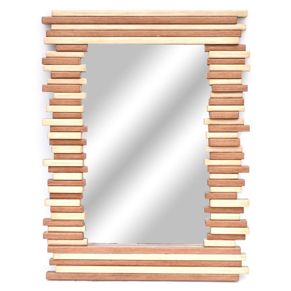 Crestview Collection Mildmay Wood Framed Mirror | Mirrors | Modishstore