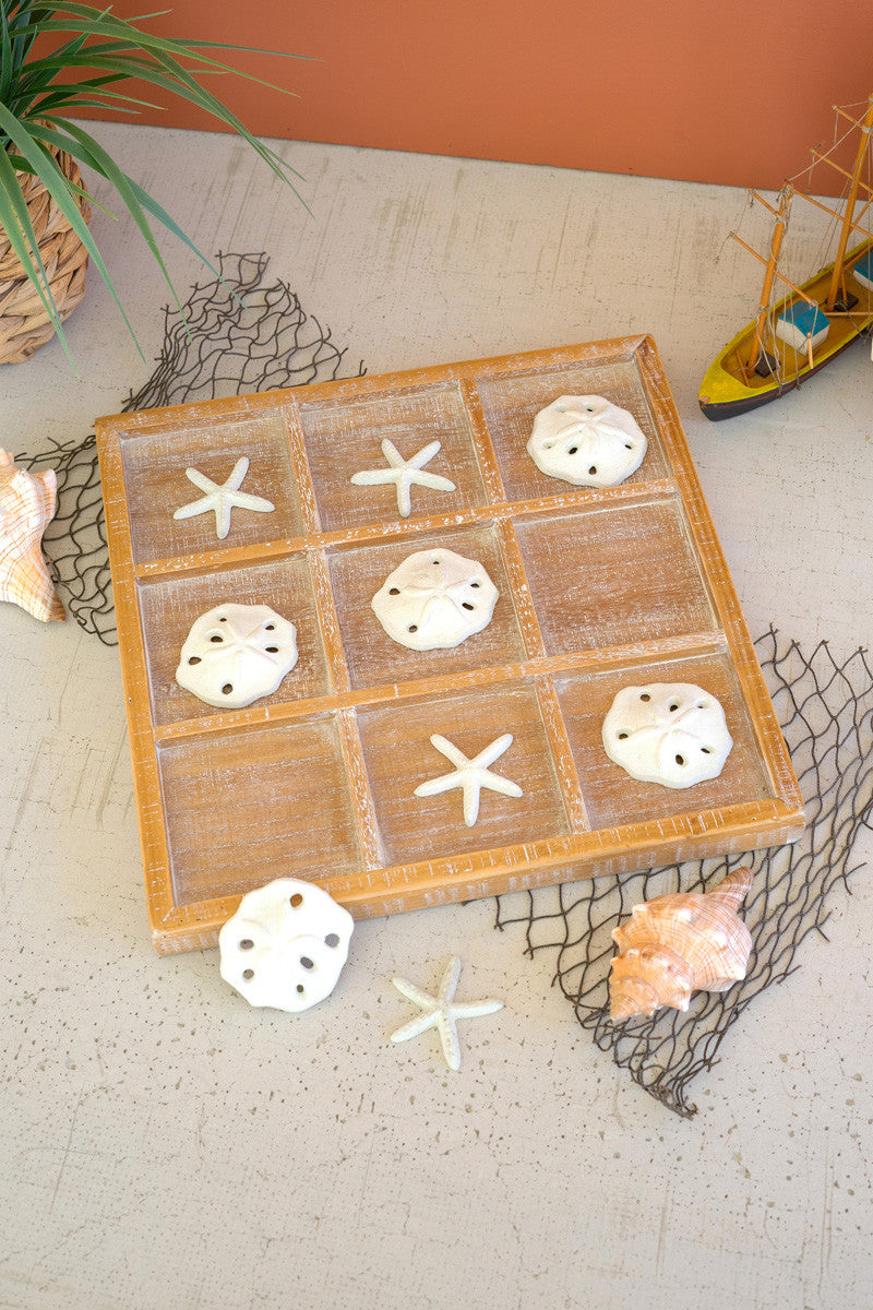 Seaside Tic-Tac-Toe By Kalalou | Games | Modishstore