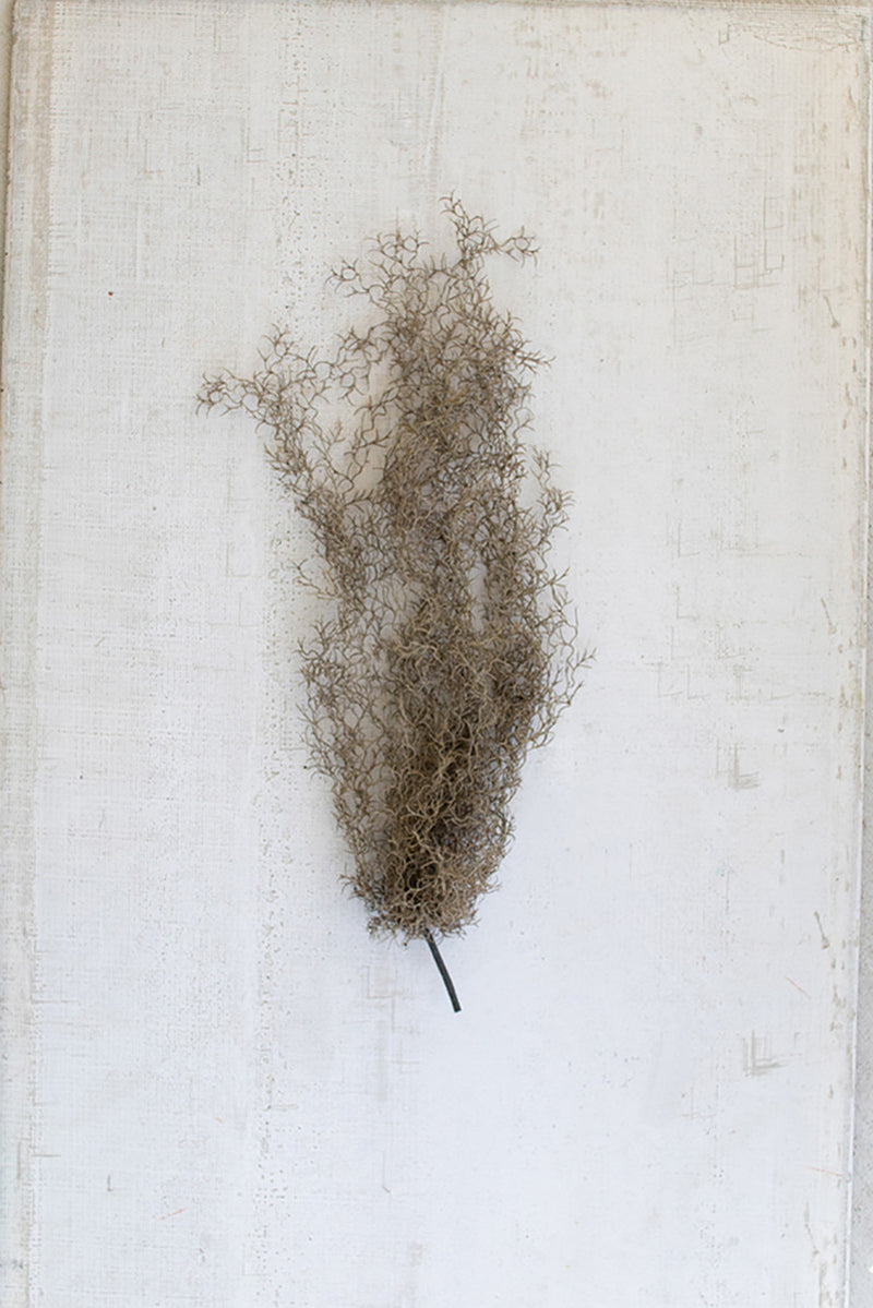 Kalalou Artificial Grey Moss - Set of 6 | Modishstore | Botanicals