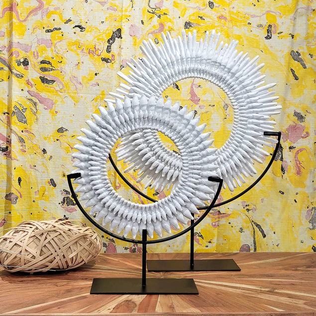 Calypso 18.7"H Sculpture By Gold Leaf Design Group | Sculptures | Modishstore - 9