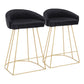Canary Counter Stool - Set of 2 | Modishstore | Counter Stools