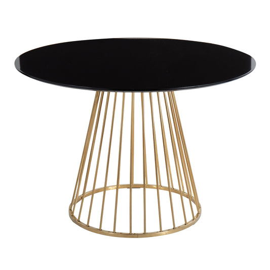 Canary Dining Table Gold  By LumiSource | Dining Tables | Modishstore