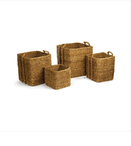 Napa Seagrass Apple Baskets by Napa Home & Garden | Bins, Baskets & Buckets | Modishstore