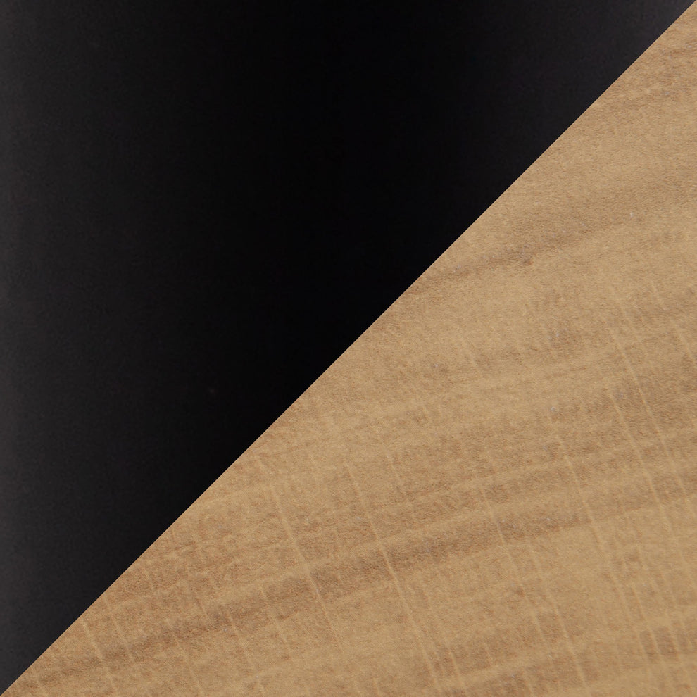 Casper Industrial Desk in Black Steel and Brown Wood By LumiSource | Desks | Modishstore - 4
