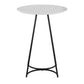 Cece Canary Contemporary/Glam Counter Table in Gold Steel and White Wood By LumiSource | Bar Tables | Modishstore - 20