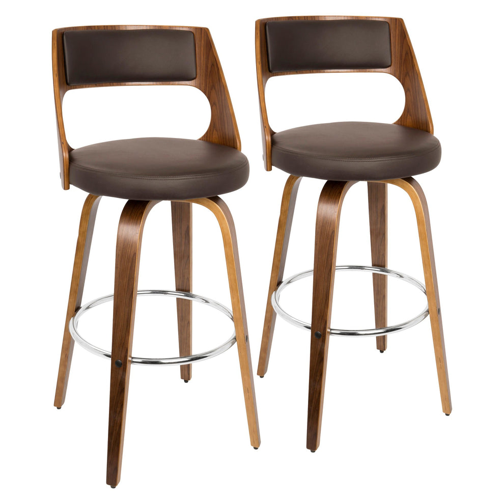 LumiSource Cecina Barstool - Set of 2 | Modishstore | Bar Stools