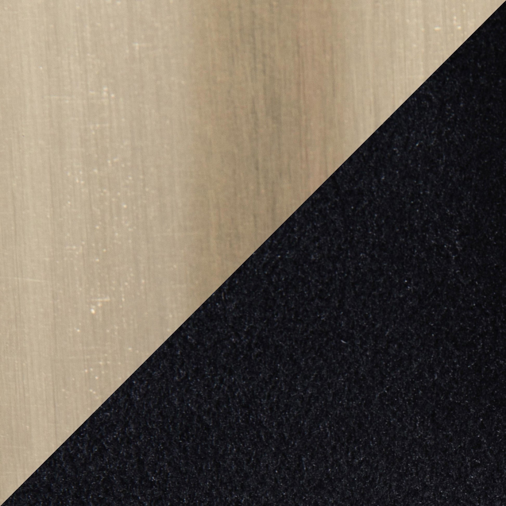 Claire Contemporary/Glam Adjustable  Bar Stool in Gold Metal and Black Velvet By LumiSource - Set of 2 | Bar Stools | Modishstore - 4