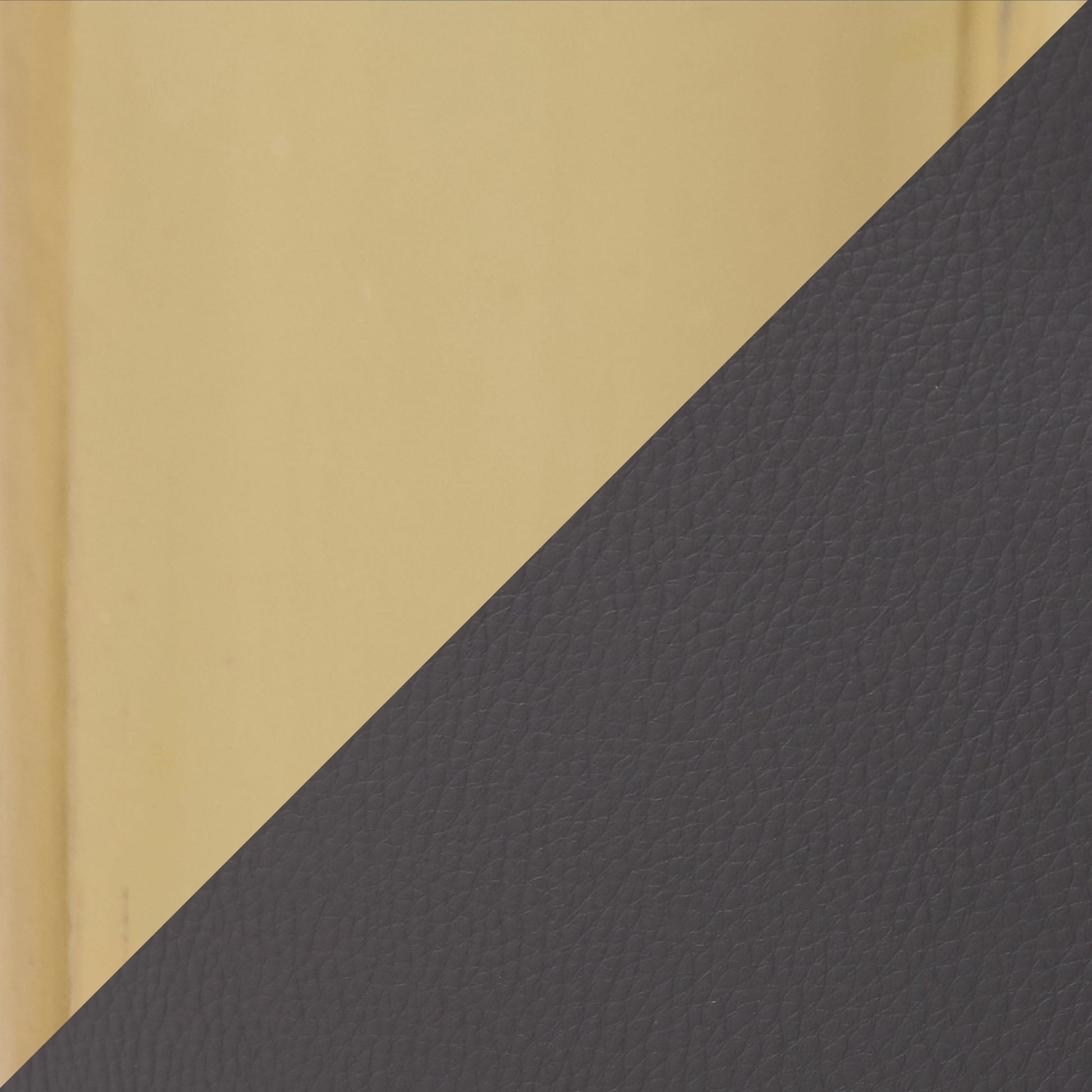 Claire Contemporary/Glam Chair in Gold Metal and Black Faux Leather By LumiSource - Set of 2 | Dining Chairs | Modishstore - 15