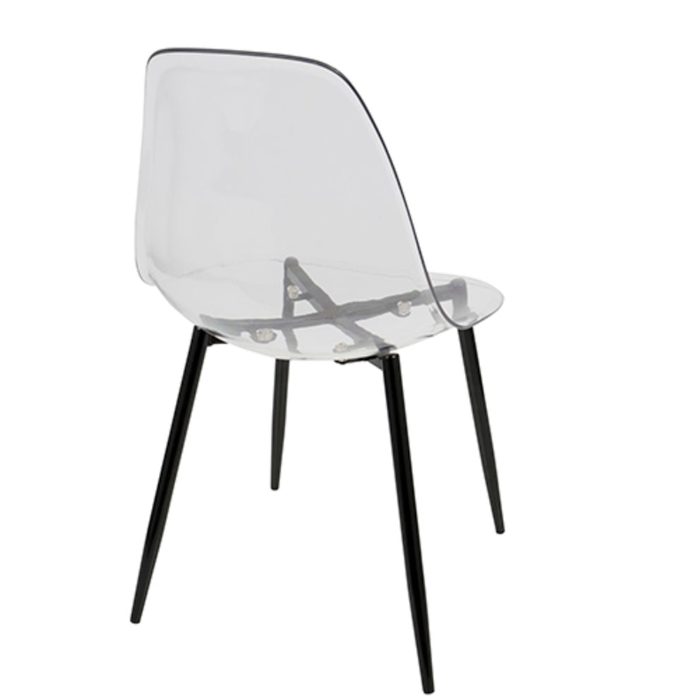 LumiSource Clara Dining Chair - Set of 2 | Modishstore | Dining Chairs - 5
