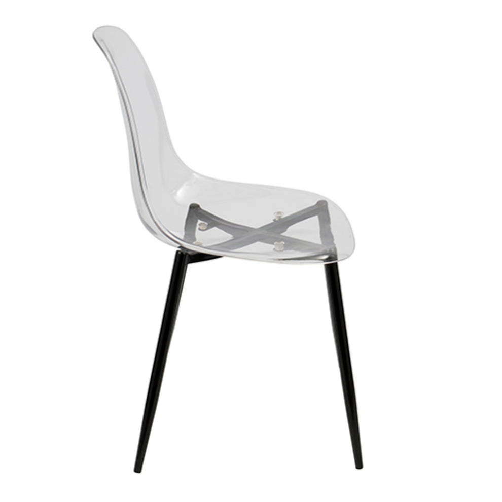 LumiSource Clara Dining Chair - Set of 2 | Modishstore | Dining Chairs - 10