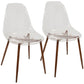 LumiSource Clara Dining Chair - Set of 2 | Modishstore | Dining Chairs - 16