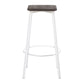 LumiSource Clara Square Barstool - Set of 2-10