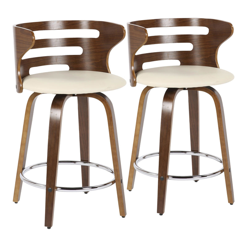 LumiSource Cosini Counter Stool - Set of 2-7