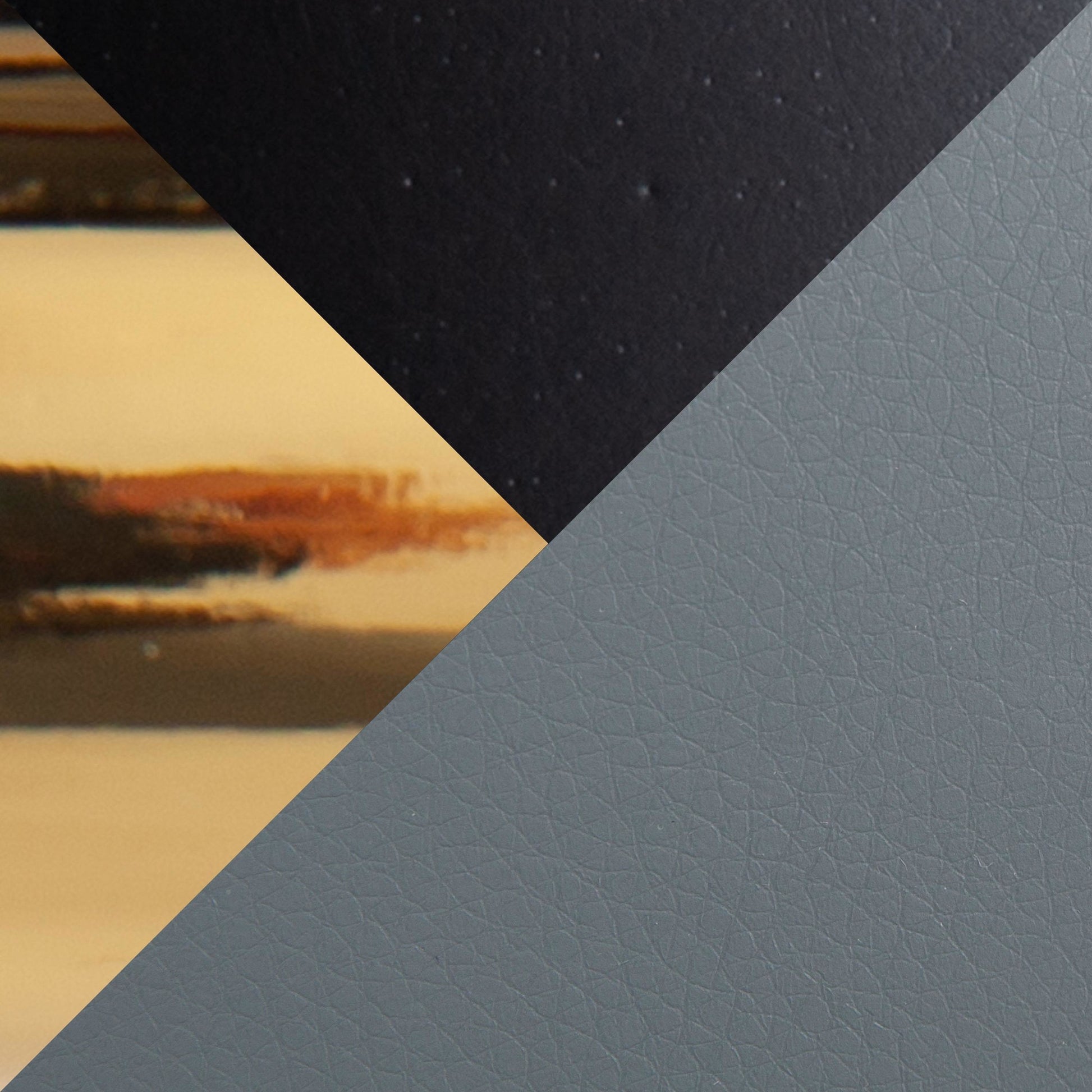 Cosmo Contemporary Fixed-Height Counter Stool with Swivel in Black Wood with Round Gold Metal Footrest and Black Faux Leather Seat By LumiSource - Set of 2 | Counter Stools | Modishstore - 20