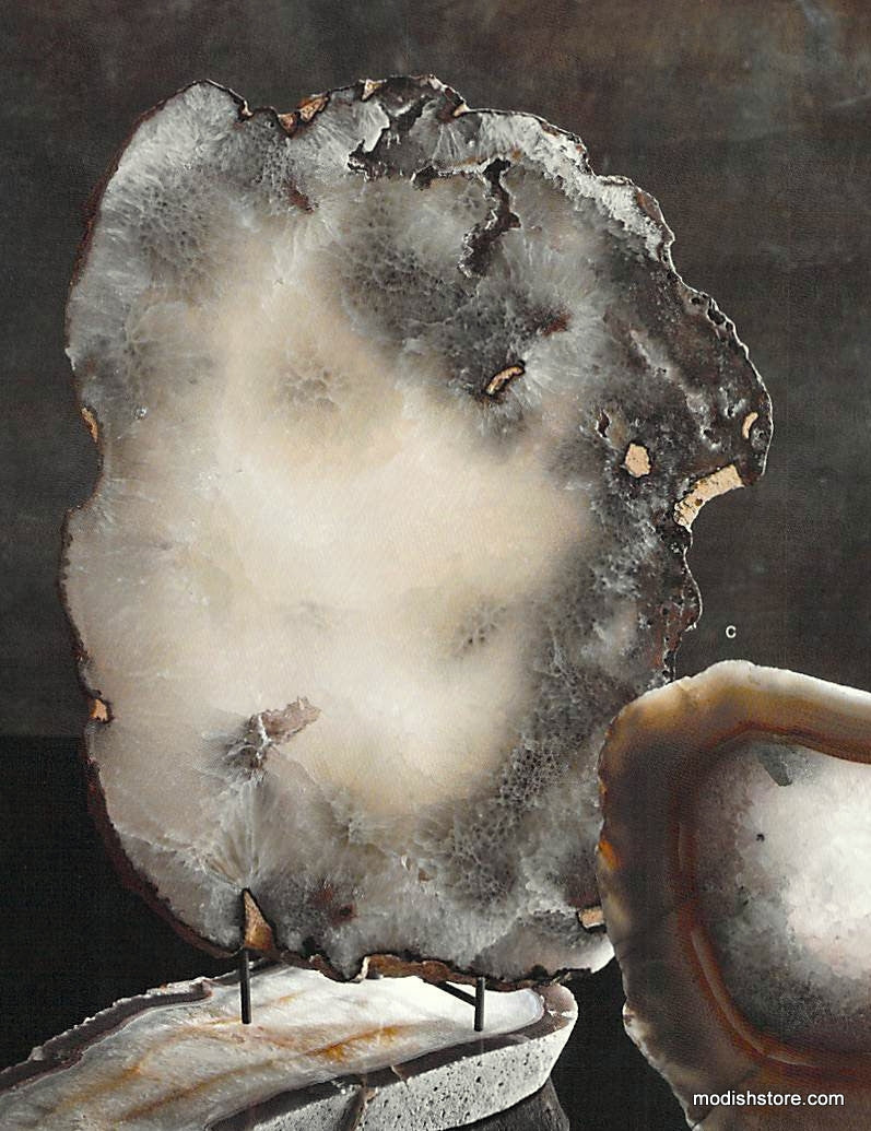 Roost Crystal Slabs & Mineral Stand