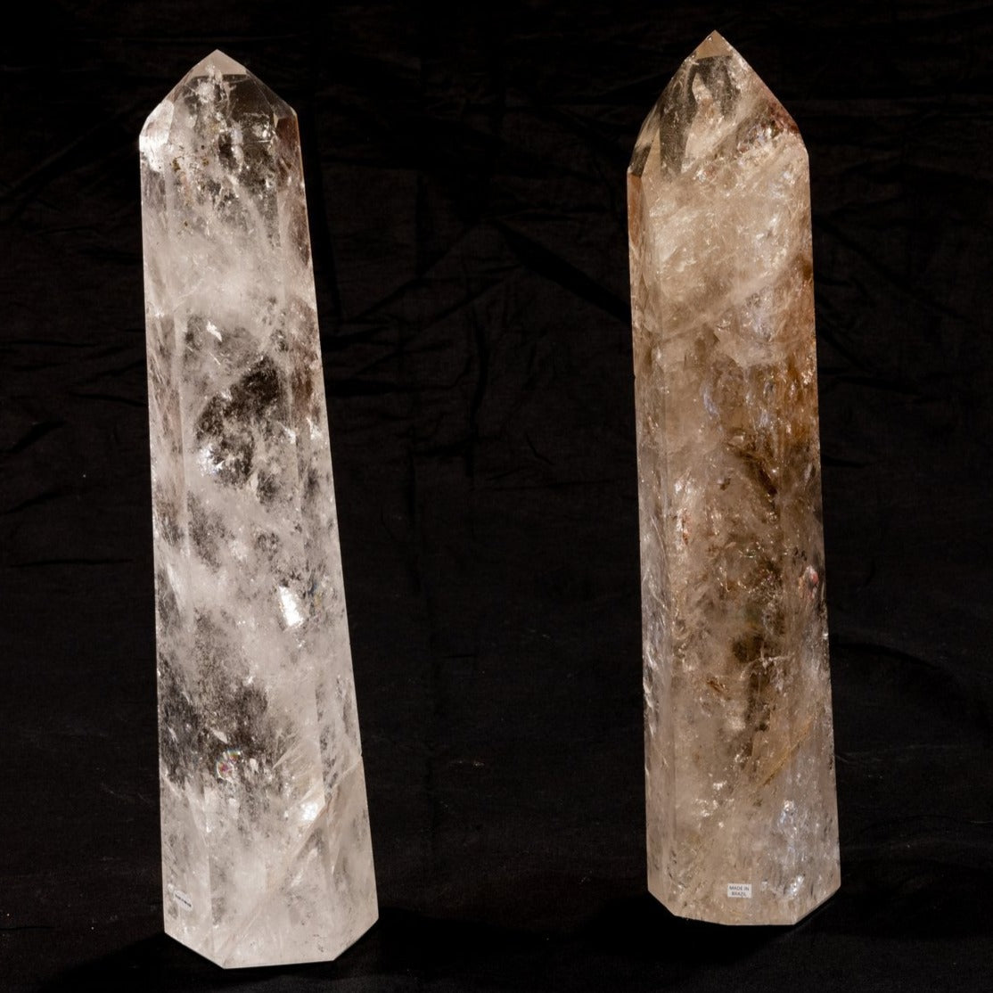 Crystal, Brazilian crystal, Crystal Obelisk, Large size crystal obelisk, clear crystal-2