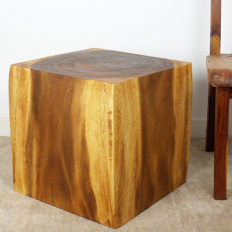 Strata Furniture Cube End Table
