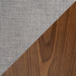 Curvini Mid-Century Modern Barstool in Walnut Wood and Blue Fabric By LumiSource - Set of 2 | Bar Stools | Modishstore - 25