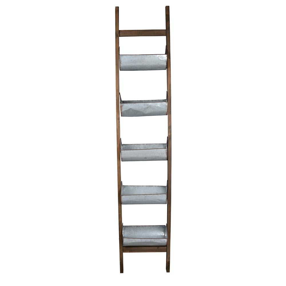 A&B Home Reed Ladder Planter - 2