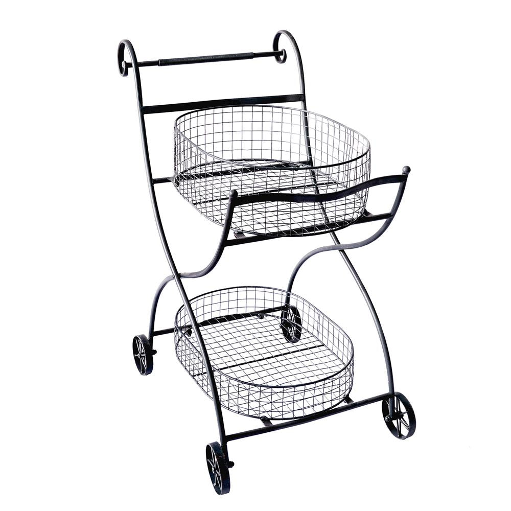 A&B Home Bar Cart - D42398 | Bar Carts | Modishstore