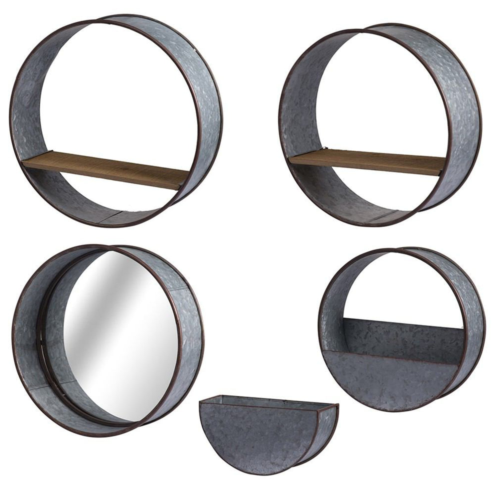A&B Home Wall Planter - Set Of 5 - D43521 - 3