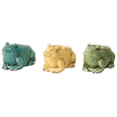 A&B Home Frog Tealight Holder - 3Pc/Box - Set Of 4 | Candle Holders | Modishstore