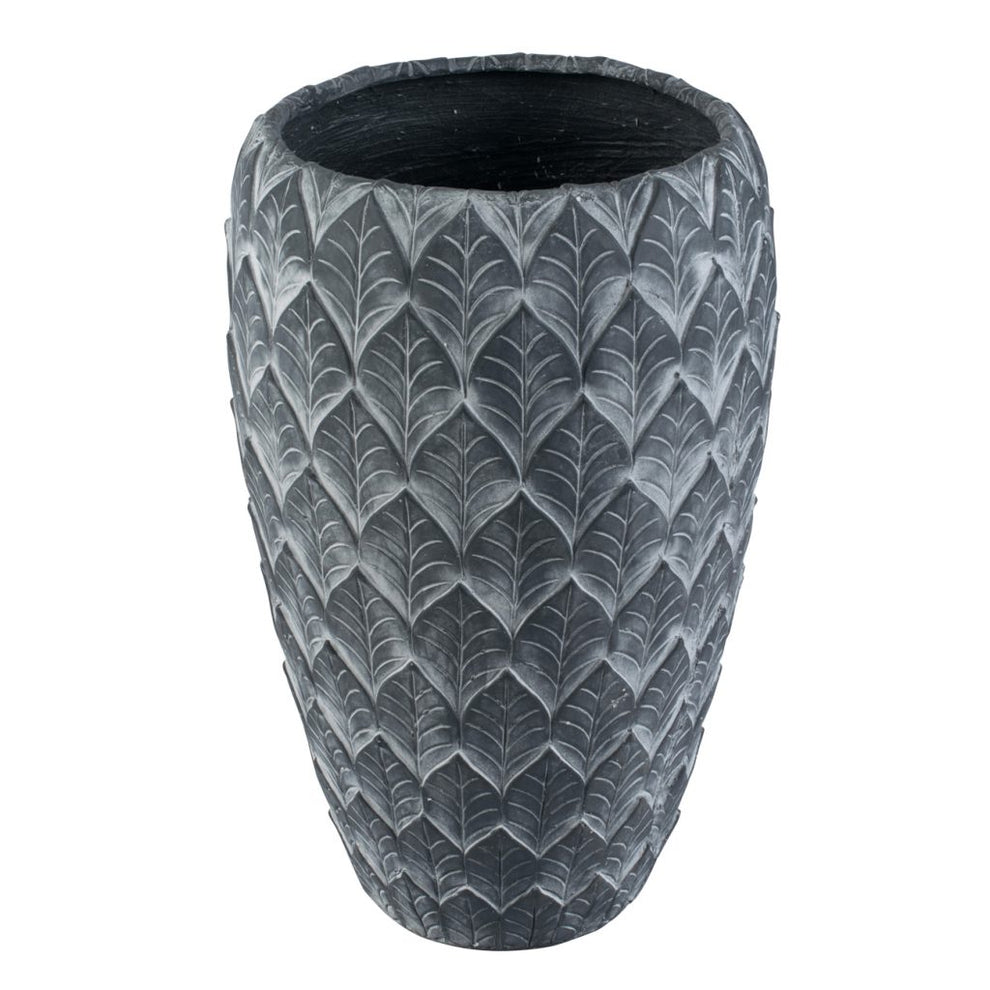 A&B Home Tall Round Pots Set of 3 | Outdoor Planters, Troughs & Cachepots | Modishstore - 2