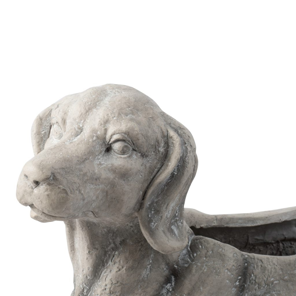 A&B Home Charming Dog Planter | Outdoor Planters, Troughs & Cachepots | Modishstore - 5