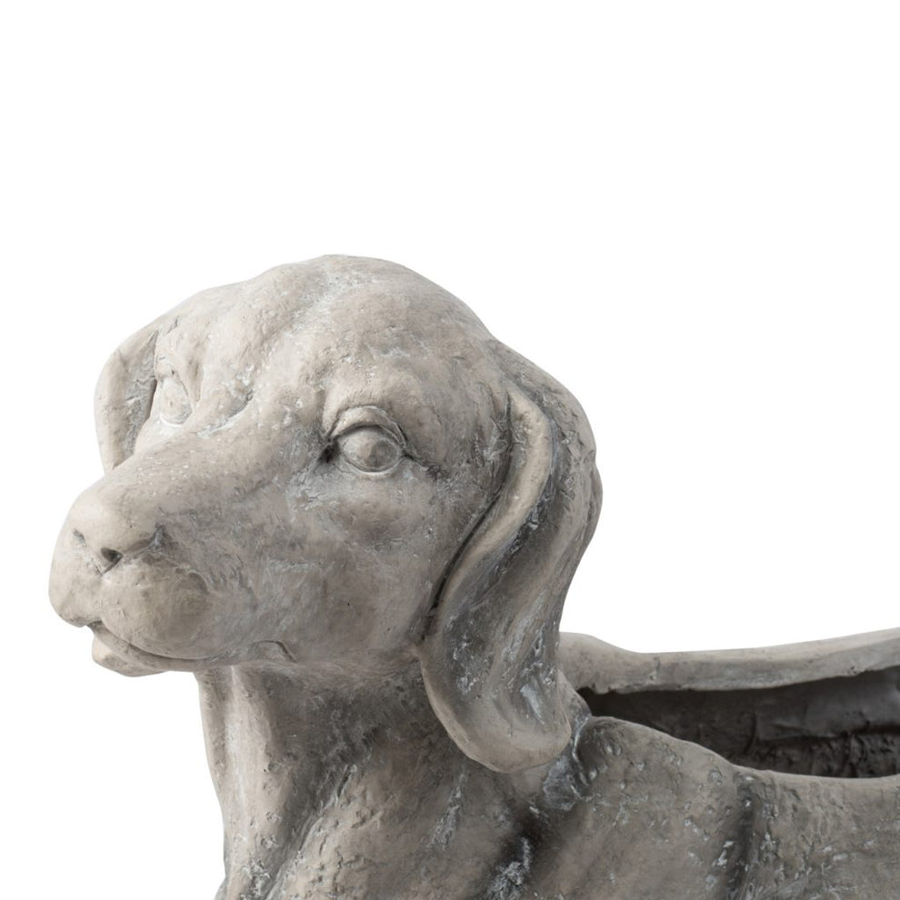 A&B Home Charming Dog Planter | Outdoor Planters, Troughs & Cachepots | Modishstore - 5