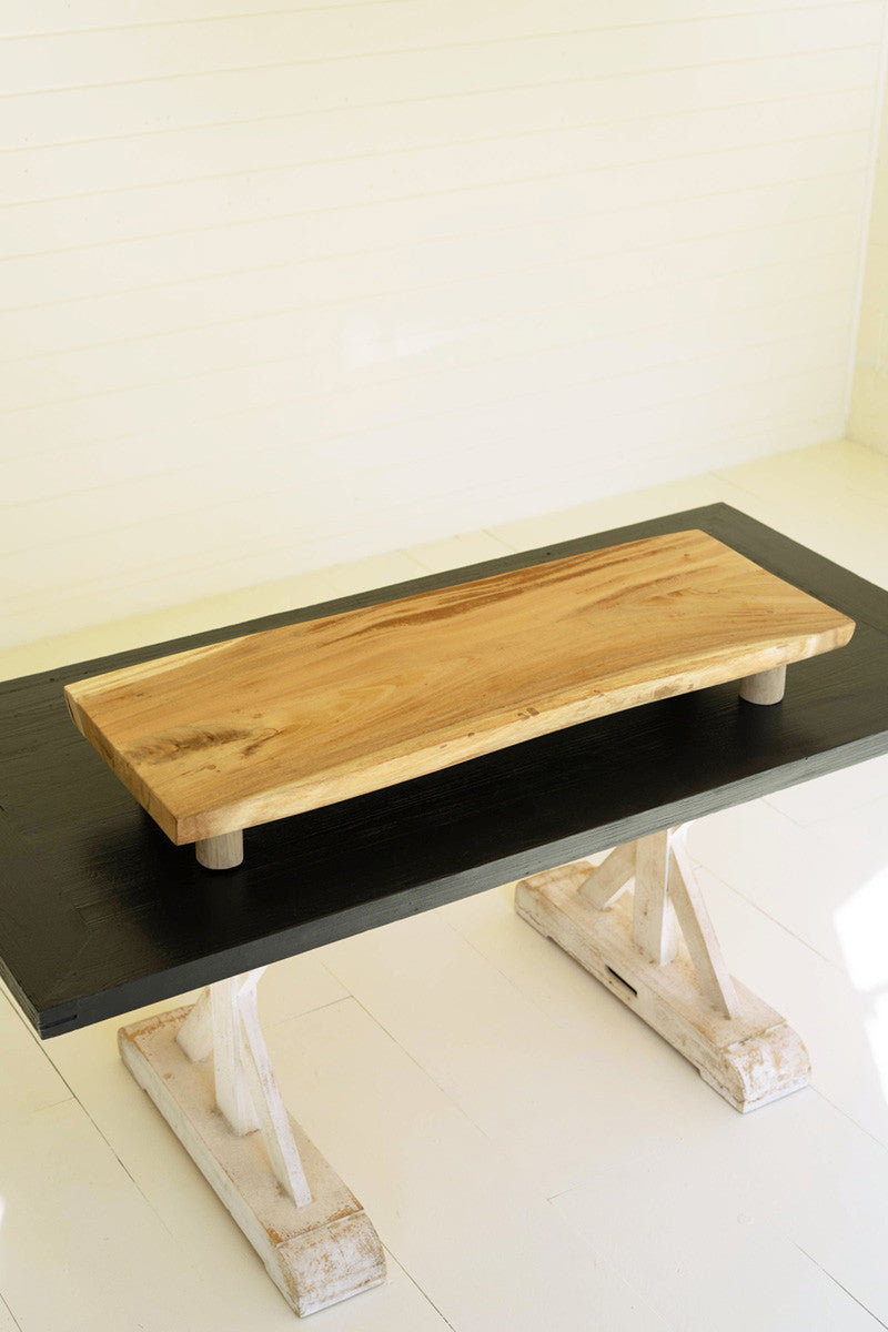 Giant Acacia Wood Charcuterie Board By Kalalou | Cutting & Serving Boards | Modishstore - 2