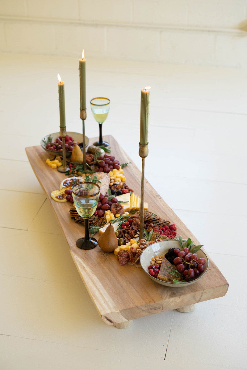 Giant Acacia Wood Charcuterie Board By Kalalou | Cutting & Serving Boards | Modishstore - 7