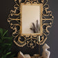 Ornate Rattan Framed Mirror By Kalalou | Mirrors | Modishstore