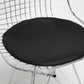 Baxton Studio Avery Mid-Century Modern Wire Chair with Black Cushion (Set of 2) | Modishstore | Dining Chairs - 2