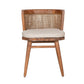 Loe Teak Dining Chair, Cane/Teak Set of 2 by Jeffan | Dining Chairs | Modishstore - 8