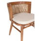 Loe Teak Dining Chair, Cane/Teak Set of 2 by Jeffan | Dining Chairs | Modishstore - 7