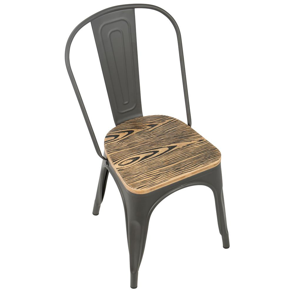 LumiSource Oregon Dining Set - Chair Set of 2 | Modishstore | Dining Chairs