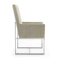 Manhattan Comfort Element Blue Velvet Dining Armchair | Dining Chairs | Modishstore - 16