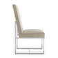 Manhattan Comfort Element Blue Velvet Dining Chair | Dining Chairs | Modishstore - 16