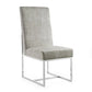 Manhattan Comfort Element Blue Velvet Dining Chair | Dining Chairs | Modishstore - 25
