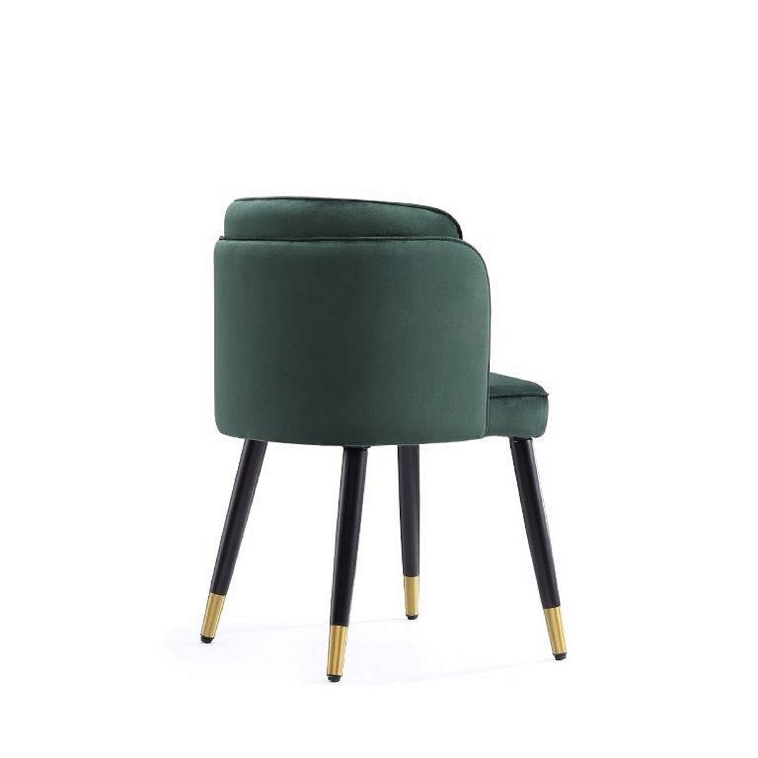 Manhattan Comfort Zephyr Velvet  Dining Chair in Royal Blue | Dining Chairs | Modishstore - 13