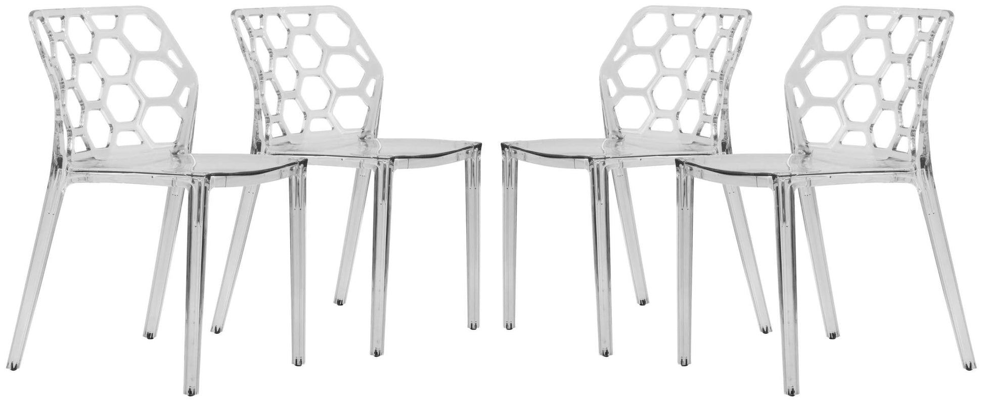 LeisureMod Modern Dynamic Dining Chair, Set of 4 | Dining Chairs | Modishstore - 8