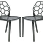 LeisureMod Modern Dynamic Dining Chair, Set of 2 | Dining Chairs | Modishstore - 2