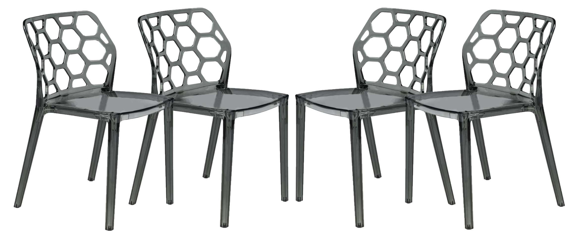 LeisureMod Modern Dynamic Dining Chair, Set of 4 | Dining Chairs | Modishstore - 9