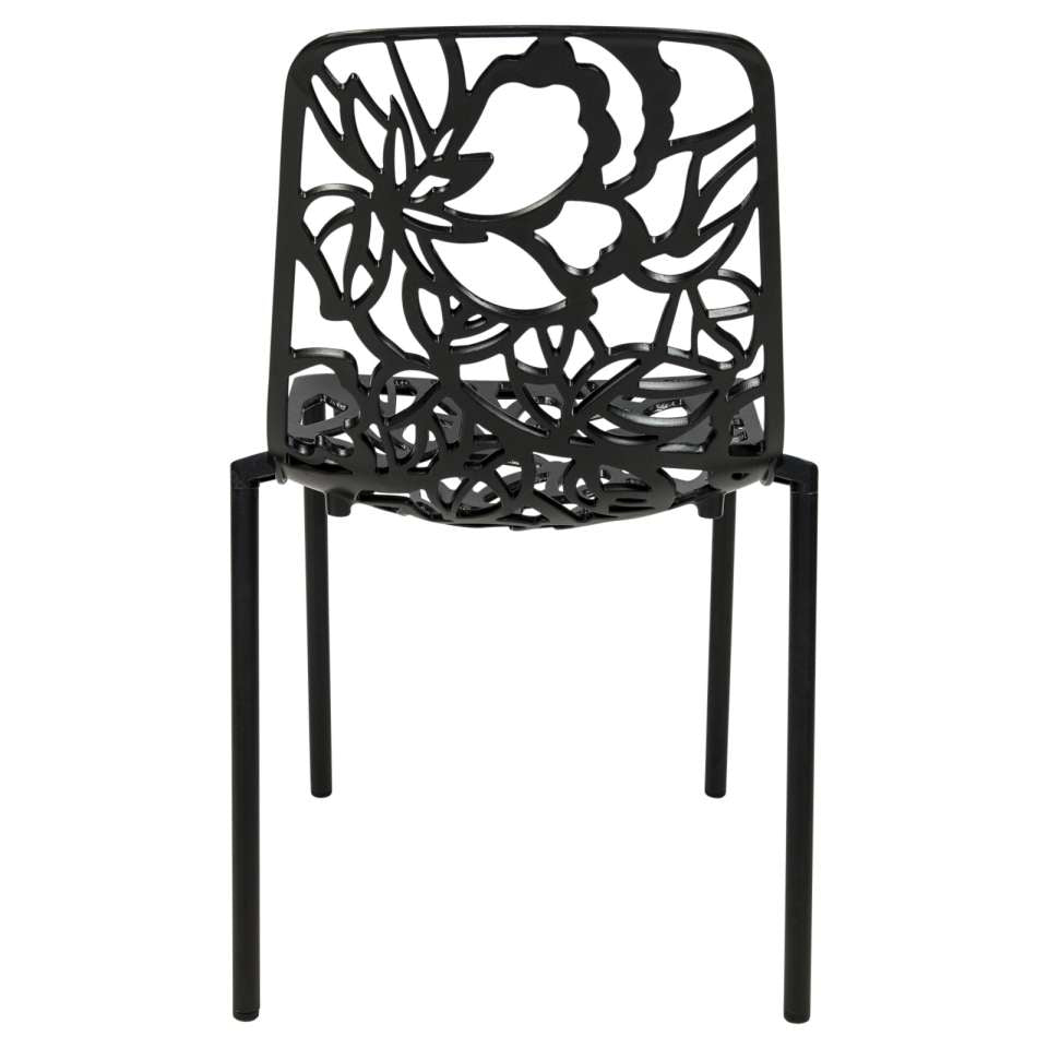 LeisureMod Modern Devon Aluminum Chair, Set of 2 | Side Chairs | Modishstore - 7