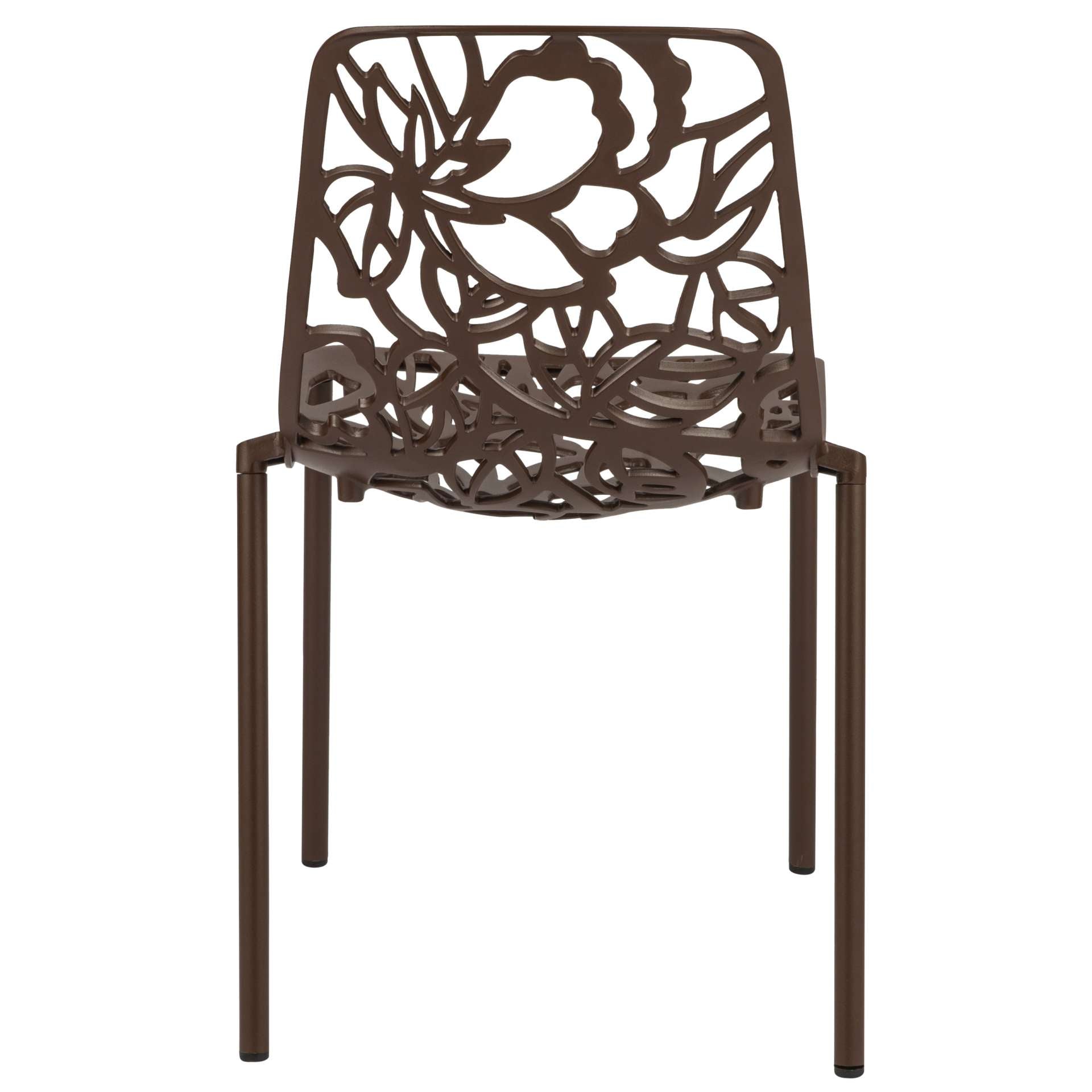 LeisureMod Modern Devon Aluminum Chair, Set of 2 |  | Modishstore - 5