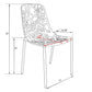 LeisureMod Modern Devon Aluminum Chair, Set of 4 | Dining Chairs | Modishstore - 2