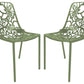 LeisureMod Modern Devon Aluminum Chair, Set of 2 |  | Modishstore - 10