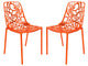 LeisureMod Modern Devon Aluminum Chair, Set of 2 |  | Modishstore - 20